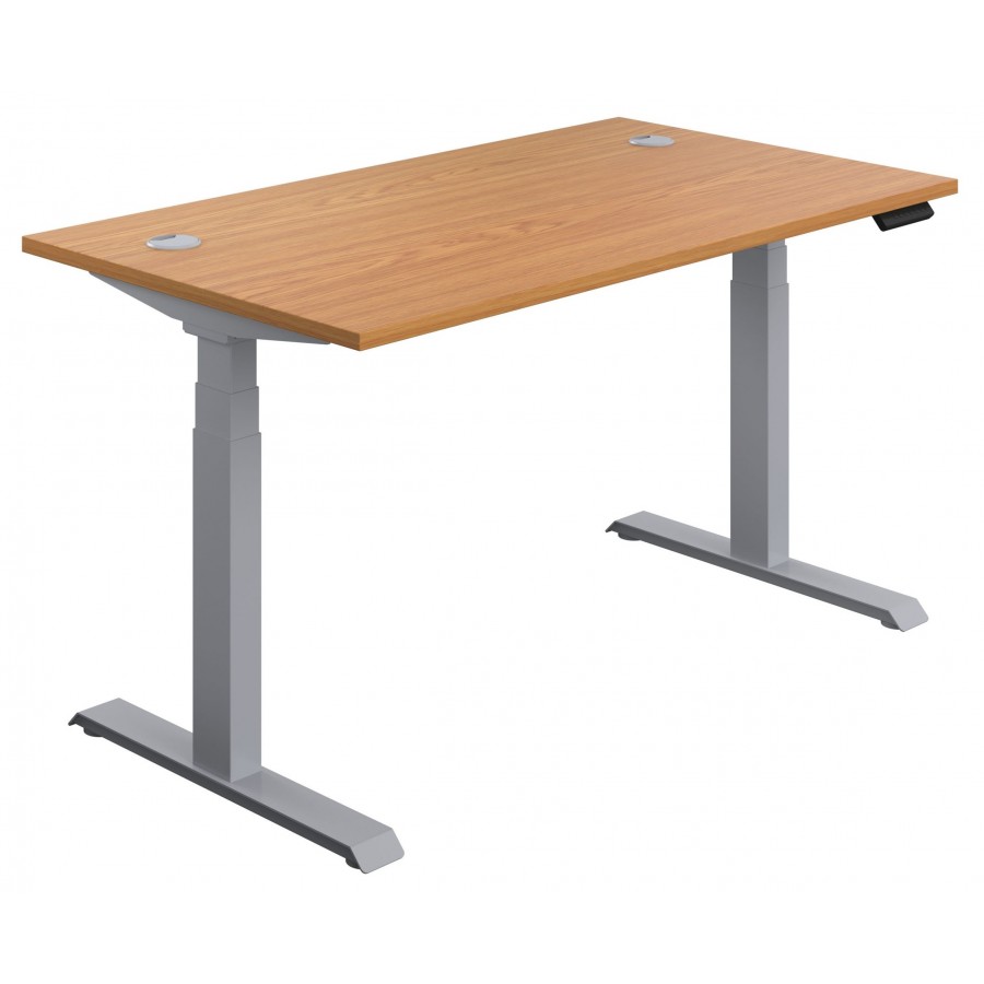 Olton Height Adjustable Straight Office Desk